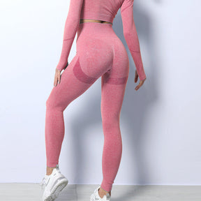 2024 New seamless ladies yoga clothes