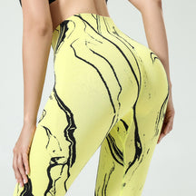 2024 Tie Dye Seamless Yoga Pants