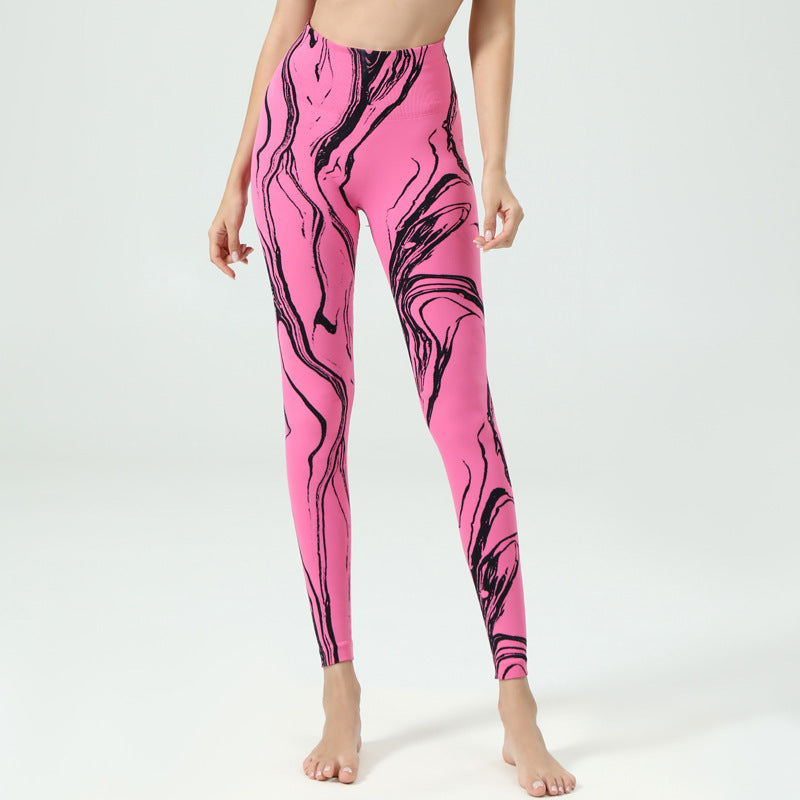 2024 Tie Dye Seamless Yoga Pants