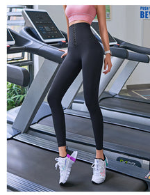 2024 New high waist yoga pants with chest lift, hip lift and waist waist