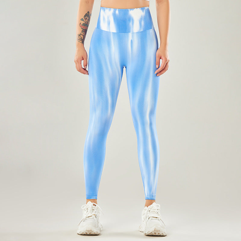 2024 New Tie Dye Stretch Yoga Pants