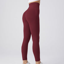 2024 New seamless knitted stretch yoga pants