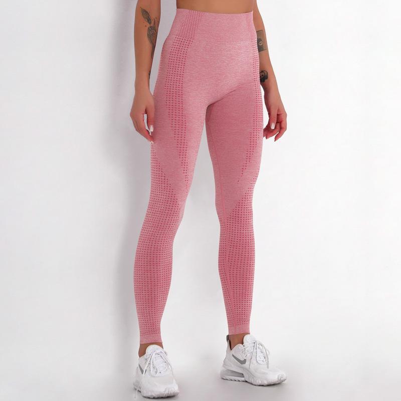 2024 New Seamless High Waist Hip Lifting Yoga Pants