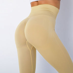 2024 New seamless hip high elastic yoga pants