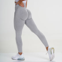 2024New Seamless Knit Hips Moisture Wicking Yoga Pants