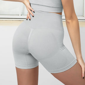 2024New seamless knitted hip yoga pants