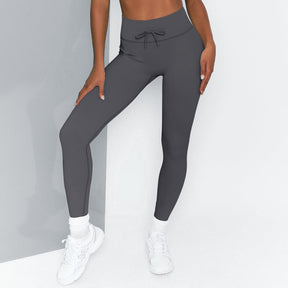 2024 New seamless knitted hip yoga pants