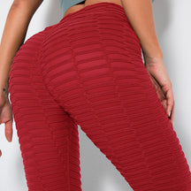 2024 New hip-lifting 3D three-dimensional buttocks yoga pants