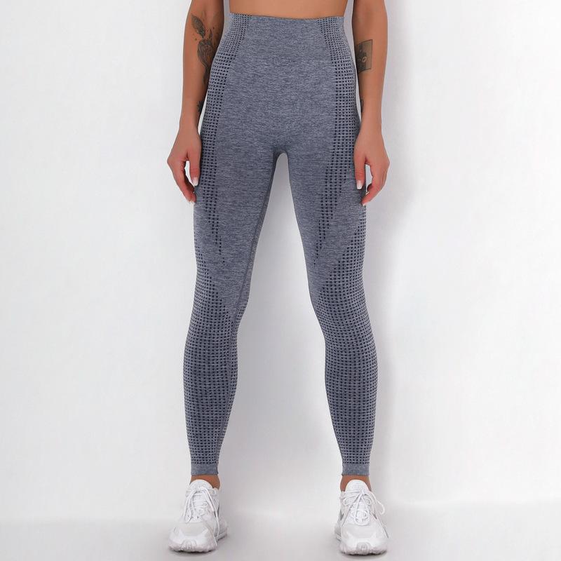 2024 New Seamless High Waist Hip Lifting Yoga Pants